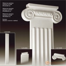 Пилястра Европласт 1.21.006 капитель