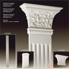 Пилястра Европласт 1.21.007 капитель