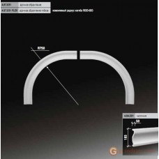 Европласт 4.87.031 флекс АРОЧНОЕ ОБРАМЛЕНИЕ-ФЛЕКС ДЛЯ ФАСАДА