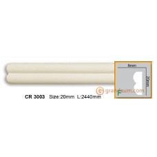 Молдинг гибкий Gaudi Decor CR 3003 (2,00м) Flexi