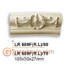 Молдинг радиусный Gaudi Decor LR 689F(RL)60