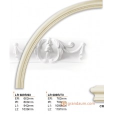 Молдинг радиусный Gaudi Decor LR 689R/70 вставка радиальная
