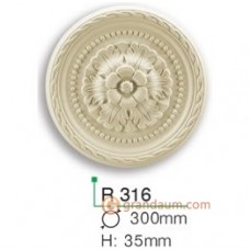 Потолочная розетка Gaudi Decor R316