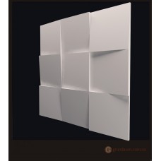 3D панели из гипса Лабиринт 2
