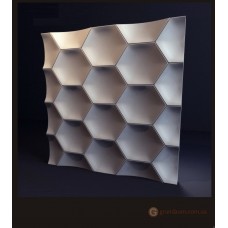 3D панели из гипса Медок 2