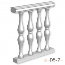 Балюстрада из гипса Гб-7 h1110 мм