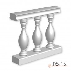 Балюстрада из гипса Гб-16 h880 мм