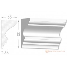 Карниз, молдинг из гипса т-56