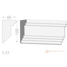 Карниз, молдинг из гипса т-77