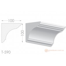 Карниз, молдинг из гипса т-590