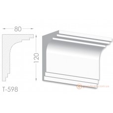 Карниз, молдинг из гипса т-598