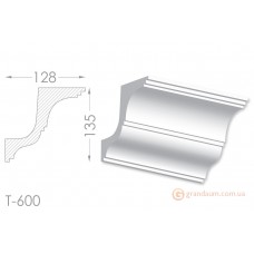 Карниз, молдинг из гипса т-600