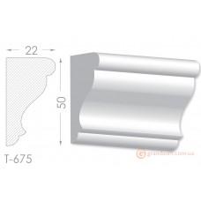 Карниз, молдинг из гипса т-675