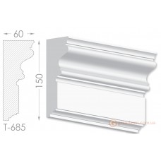 Карниз, молдинг из гипса т-685