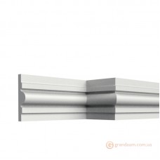 Гипсовый карниз гладкий KF006