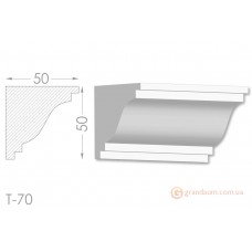 Карниз, молдинг из гипса т-70