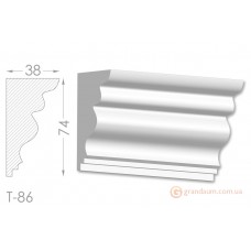 Карниз, молдинг из гипса т-86