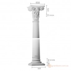 Колонна из гипса ка-105 Энтазис