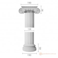 Колонна из гипса ка-37 (1/2)