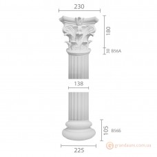 Колонна из гипса ка-56 (1/2)