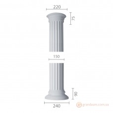 Колонна из гипса ка-5 (1/2)