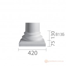 База для гипсовой колонны б-13 (1/2)