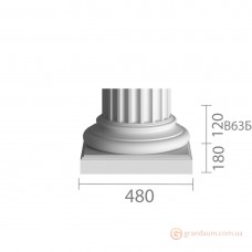 База для гипсовой колонны б-63 (1/2)