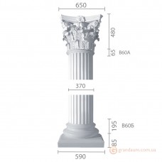 Колонна из гипса ка-60А (1/2)