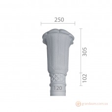 Капитель из гипса кп-74 (коническая)