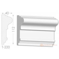 Тяга, гипсовый молдинг т-220