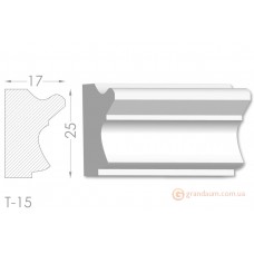 Тяга, гипсовый молдинг т-15