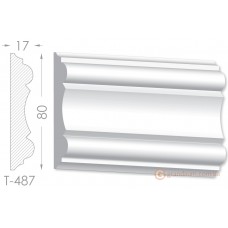 Тяга, гипсовый молдинг т-487