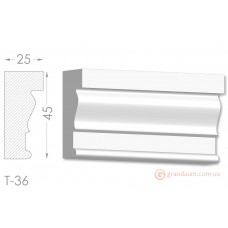 Тяга, гипсовый молдинг т-36