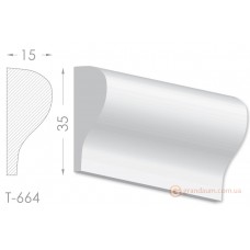 Тяга, гипсовый молдинг т-664