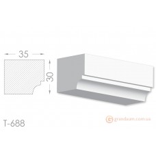 Тяга, гипсовый молдинг т-688