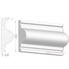 Тяга, гипсовый молдинг т-64