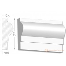 Тяга, гипсовый молдинг т-66
