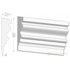Тяга, гипсовый молдинг т-4