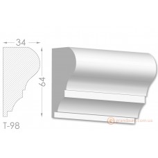 Тяга, гипсовый молдинг т-98