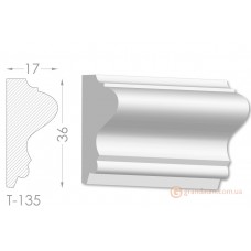 Тяга, гипсовый молдинг т-135