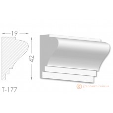 Тяга, гипсовый молдинг т-177