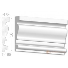 Тяга, гипсовый молдинг т-188