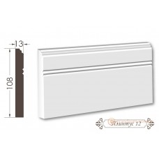 Напольный плинтус из гипса 12