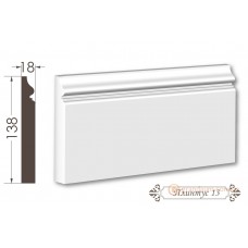 Напольный плинтус из гипса 13