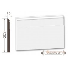 Напольный плинтус из гипса 20