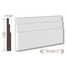 Напольный плинтус из гипса 21