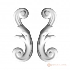 Декоративный угол из гипса у-8 h120мм