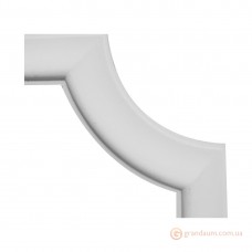 Декоративный угол из гипса у-52 h165х165мм
