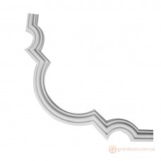 Декоративный угол из гипса у-26 h240х240мм