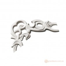 Декоративный угол из гипса у-70 h280х350мм